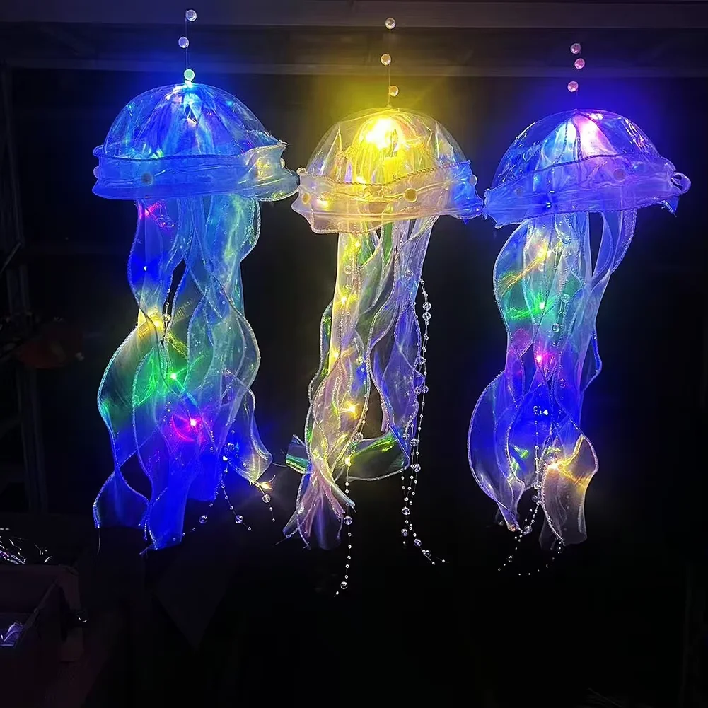 Lampada Lampada a fiori Camera da letto Luce notturna Medusa incandescente per la casa Giardino Festa Festival Decorazione atmosfera Regali creativi Consegna veloce 4-6 giorni Arrivo spedizione gratuita