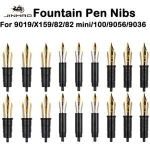 1/3 PCS Jinhao para 9019/x159/82/82 mini/100/9056/9036 Fuente Pen Iridium reemplazado EF/F/M NIB Papelery School Supplies 6 Mejores accesorios de pluma de fuente de ventas - №4