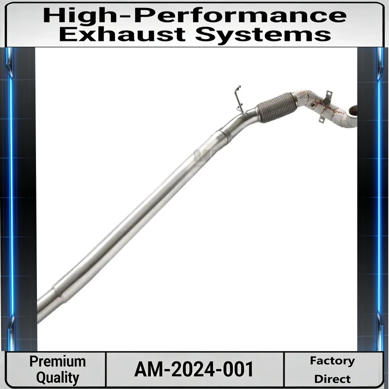 

Fit for Volkswagen Golf MK7 7GTI 2.0T 2015-2017 High-performance durable Exhaust Downpipes, Improve racing performance