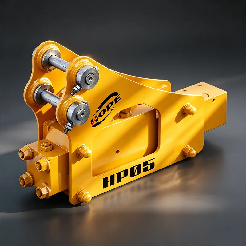 

SB05 Side Powerful Hydraulic Rock Breaking Hammer, Excavator Attachment Fast Delivery For Concrete Demolition Site Works