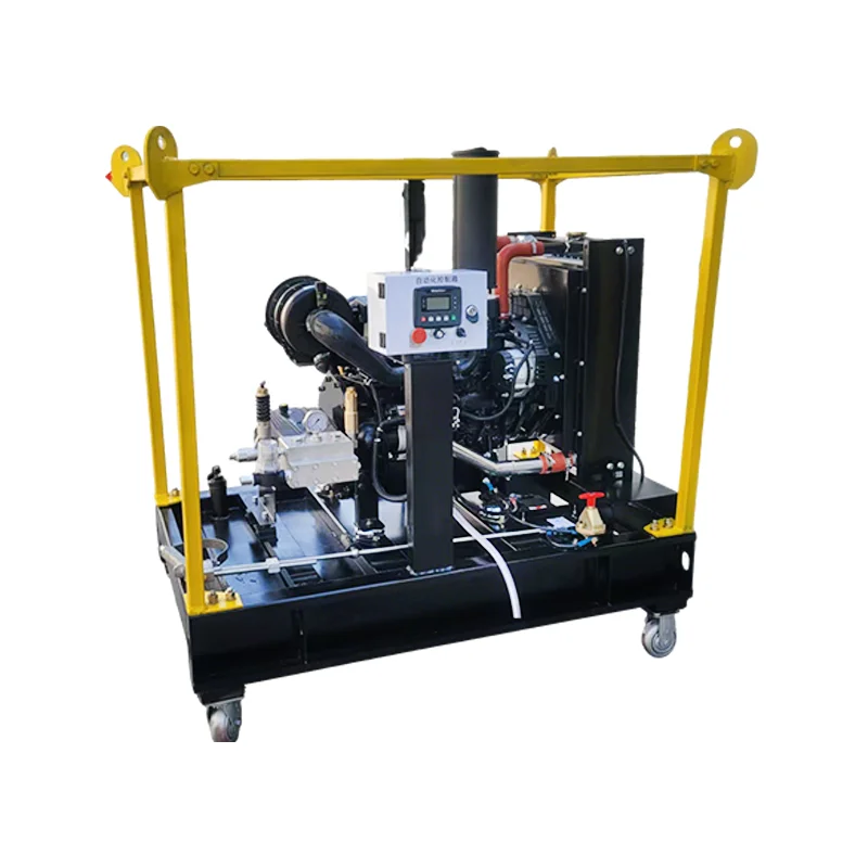 منظف الضغط العالي للغاية لتنظيف المياه الباردة جديد الصدأ هيكل السفينة التفجير غسل 800bar/11600psi #4