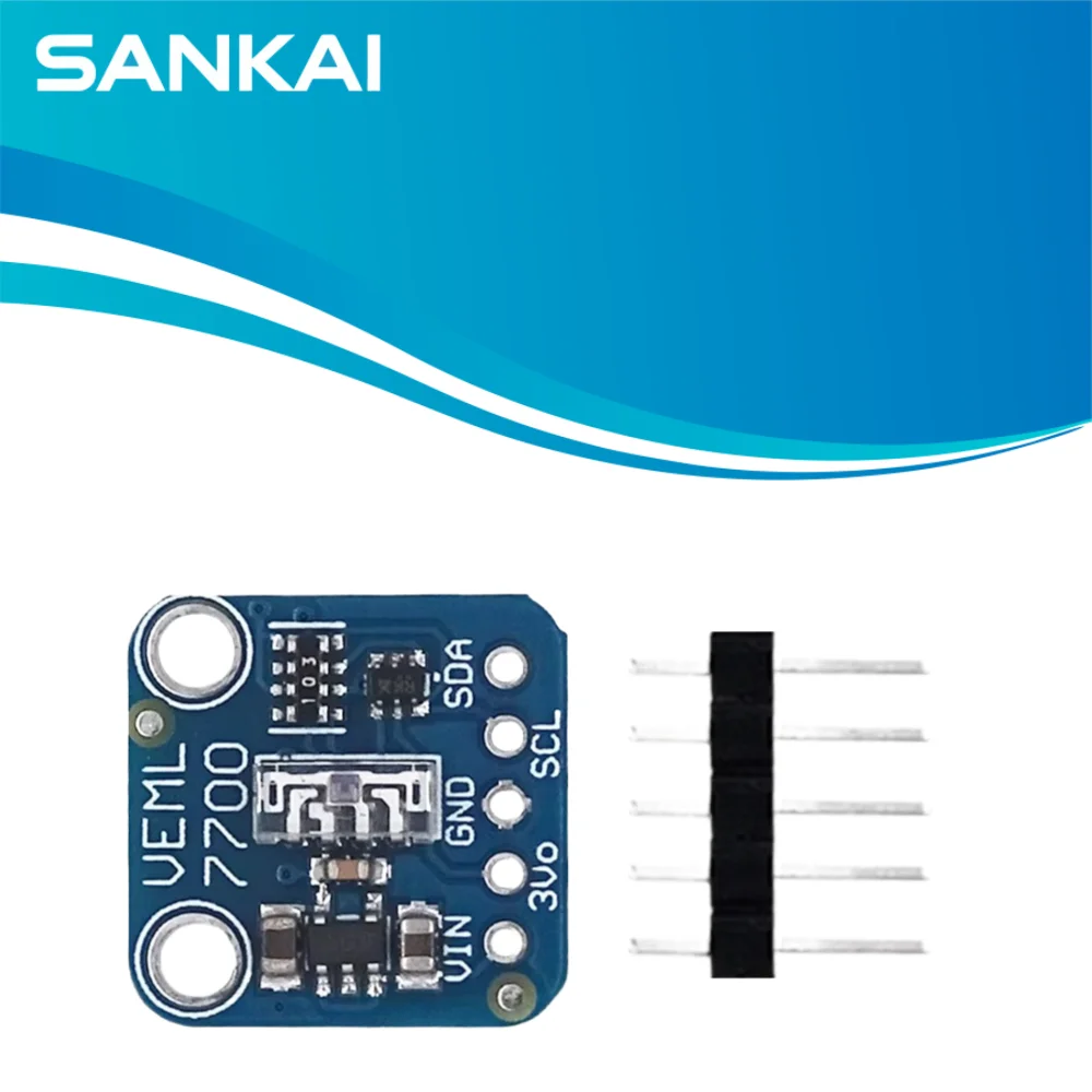 Vishay VEML7700 High Accuracy Ambient Light Sensor, 16-Bit I2C 0-120klux for Arduino/RPi