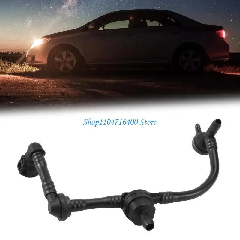 

y1gd Engine Ventilation Tube Breather Vacuum Hose Suitable for 03F133751B High Heat & Oil Resistance Economy Improvement