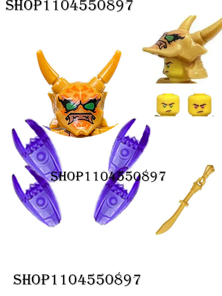 New Toy Anime Cartoon TVBricksDollsNinja Lloyd Garmadon KaiZane jayNyaBuilding Blocks AssemblingToysModelkids Gifts