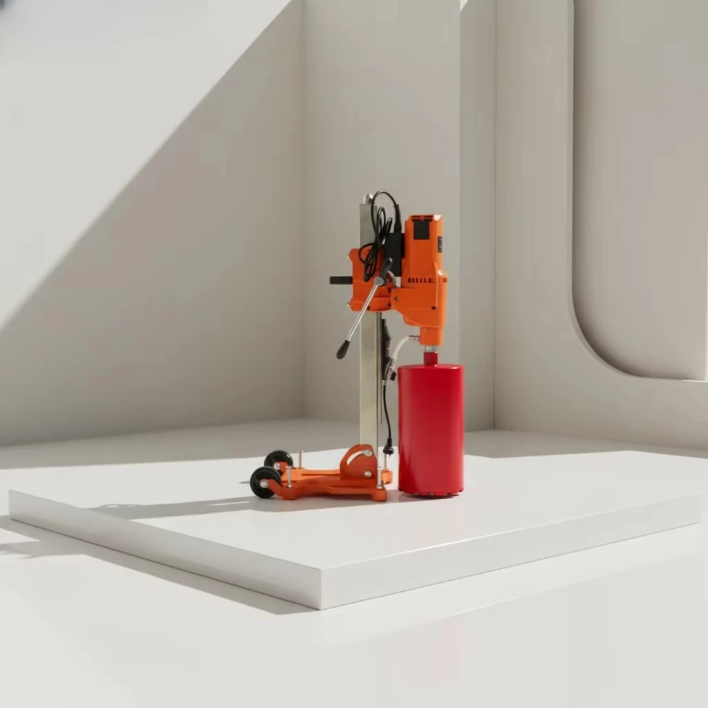 Versatile Slant-Base Diamond Core Drill Model MW-255B With 600 RPM No-Load Speed And Universal Voltage For Construction Projects