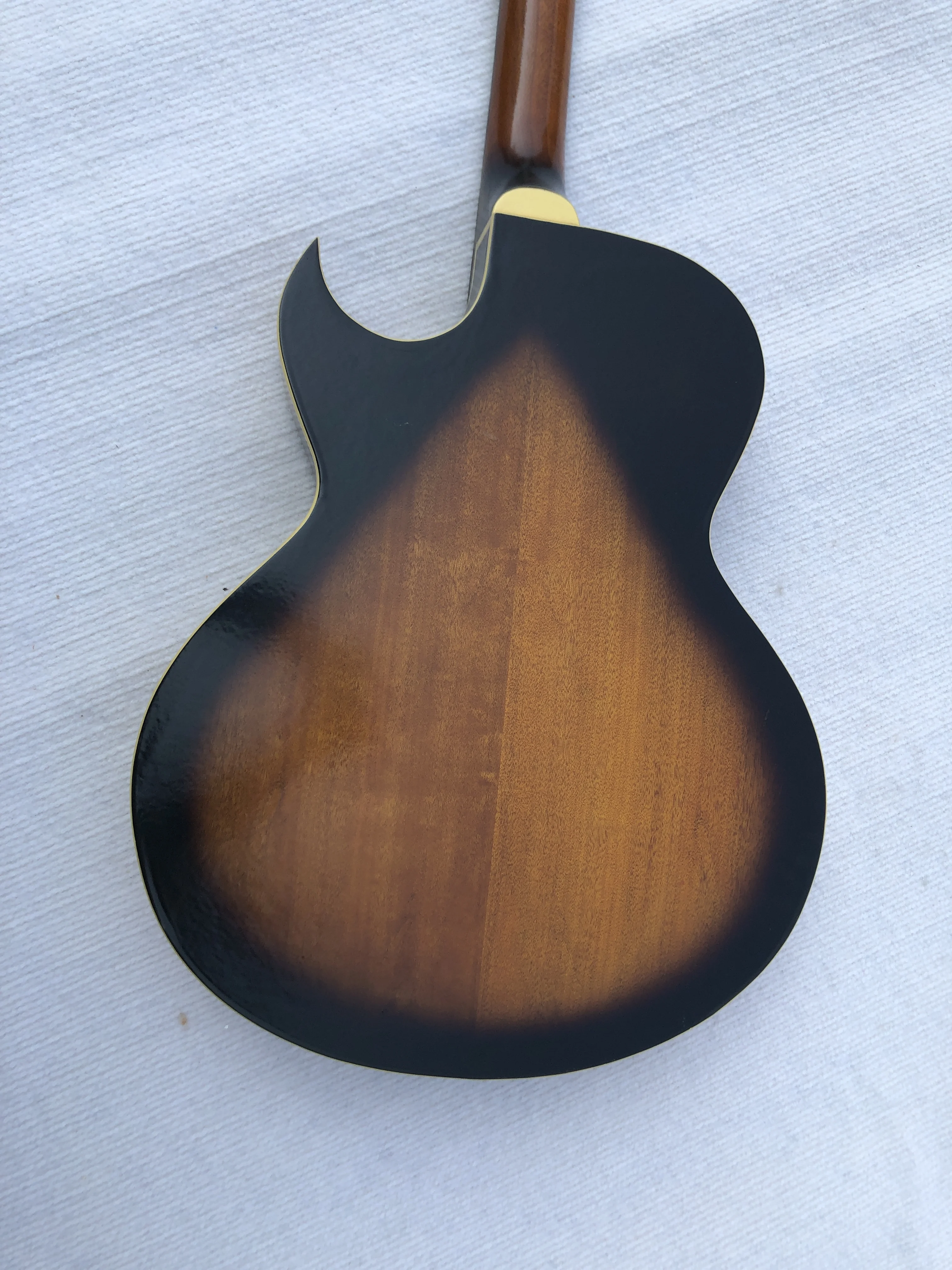 DIY 6 Strings Electric Jazz Guitar Part Guitarra withut Hardwares in Stock Discount Free Shipping