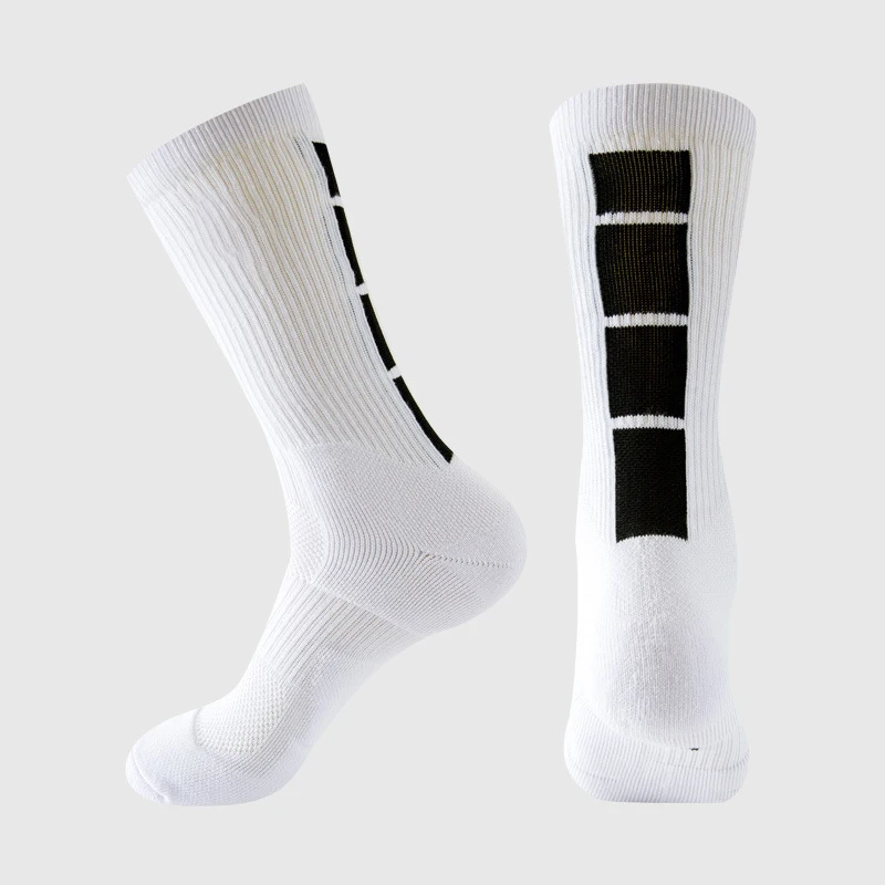 A Pair Alliance Star BasketballProfessional Towel Bottom SocksMiniso Thickened Training Wear-Resistant Elite Player Edition