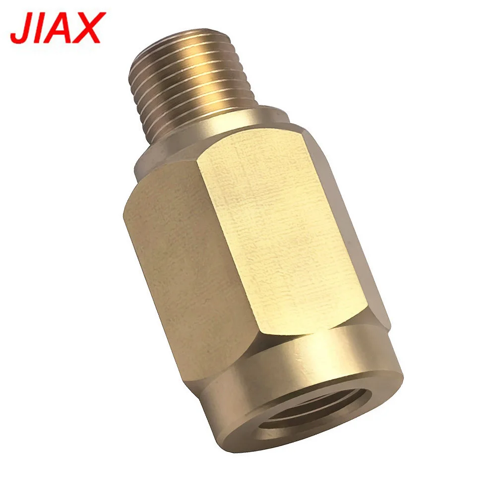 1/8-27NPT Fuel Pressure Buffer Valve Sensor Adapter Eliminates Pressure Spikes for 12V 24V 5.9L 6.7L Diesel Engine