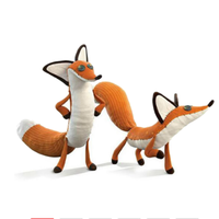 38/58cm The Little Prince Fox Plush Dolls  Le Petit Prince Stuffed Animal Plush Education Toys For Baby Kids Birthday/Xmas Gift
