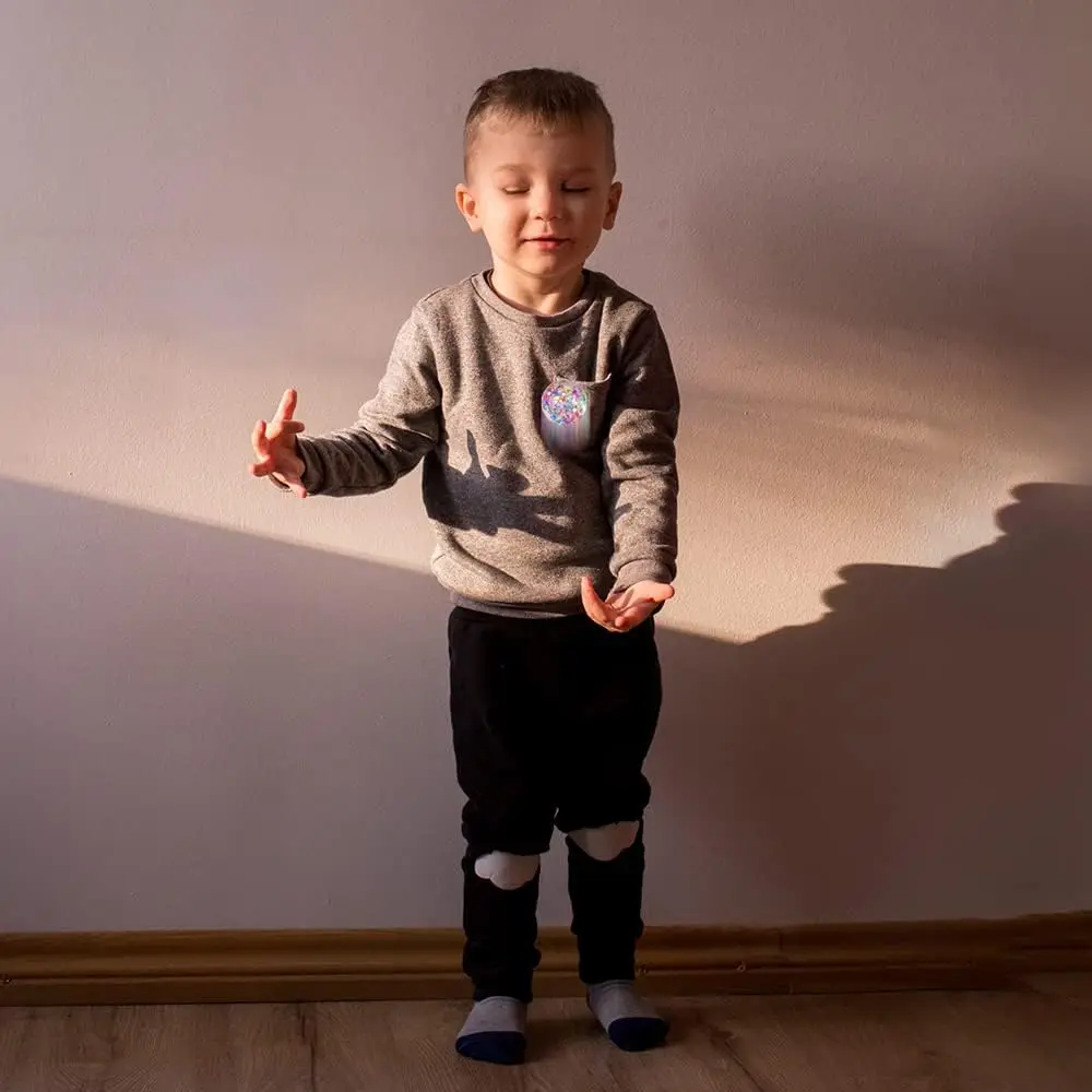 Sparkle Spot High Bounce Balls, Set of 12, Bouncing Balls for Kids with Confetti Inside, Outdoor Toys for Encouraging Active Pla