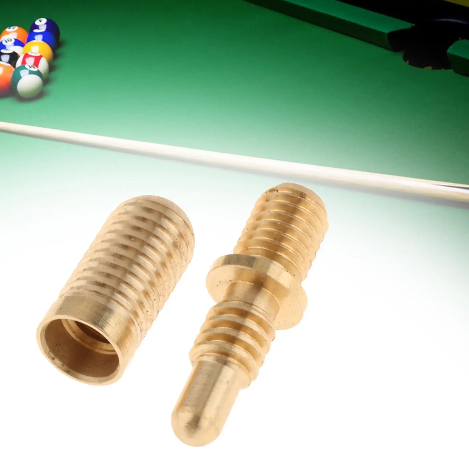 5x Billiard Cue Extension Connector for Enhanced Performance