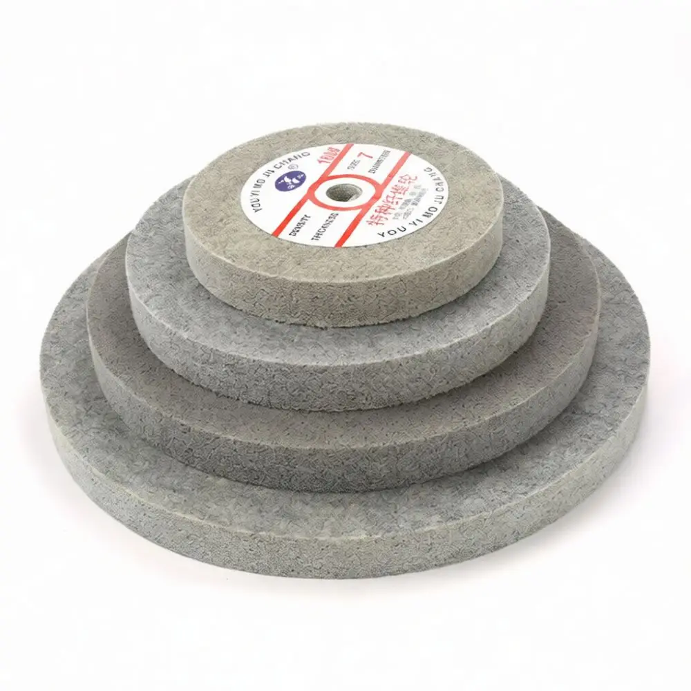 Nylon Fiber Buffing Wheel For Yongpin Bench Grinder 200mm Polishing Disc Abrasive Metal Surface Grinding Hardware Tool