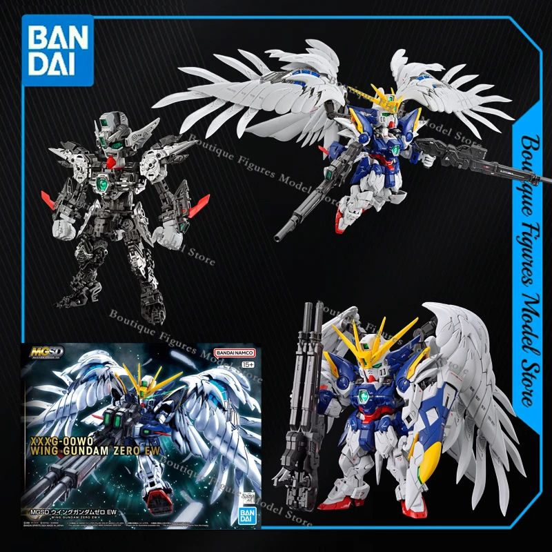 بانداي الأصلي MGSD BARBATOS XXXG-00W0 الجناح جاندام صفر EW الحرية الجوية جاندام شخصيات كرتونية التجمع نموذج هدية الاطفال اللعب