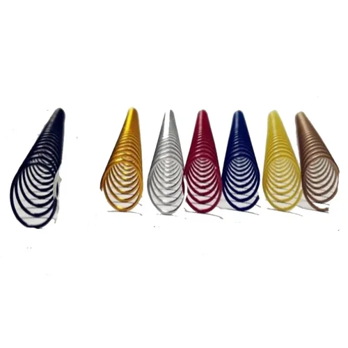 20 piezas de bobina única de hierro A4, anillo en espiral de 34 agujeros, círculo de serpiente 3:1, encuadernación A4, anillo de hoja suelta, anillo de alambre de serpiente de hierro personalizado