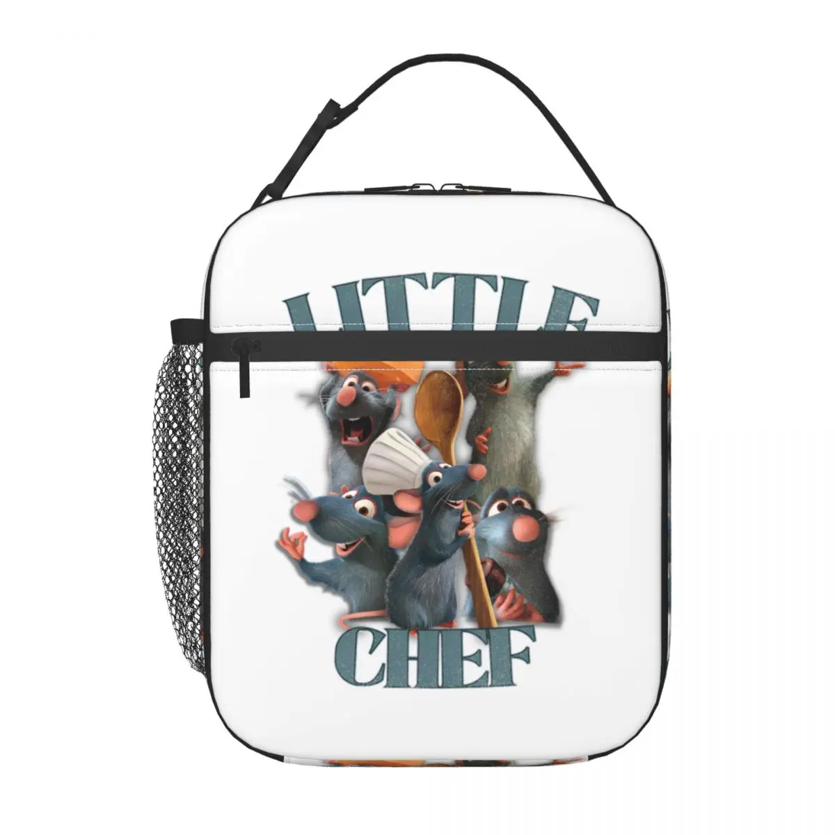 

Термоизолированные сумки для обеда Remy Ratatouille Collage Little Chef, женские портативные сумки для обеда, сумка-тоут для школы, коробка для хранения еды
