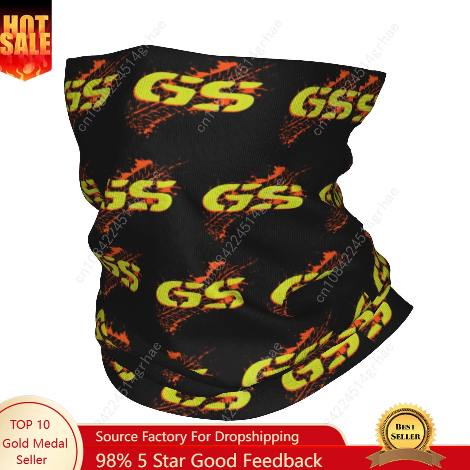 

Custom Motor GS World Map Bandana Winter Neck Warmer Women Windproof Wrap Face Scarf for Ski Racing Gaiter Headband