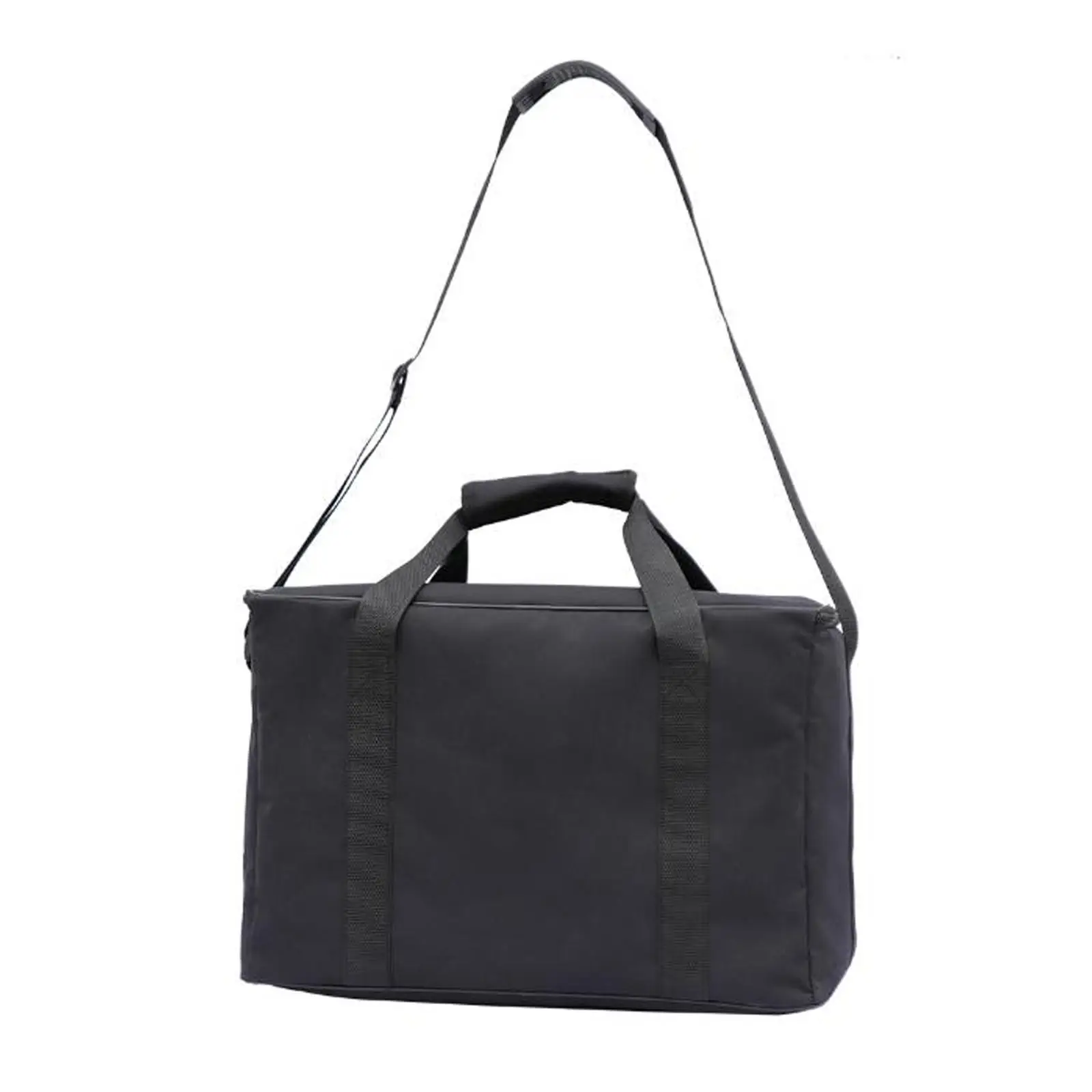 Multifunctional Speaker Carrying Bag for Audio Gear with Top Handle Zipper Pockets and Detachable Shoulder Strap Storage Case