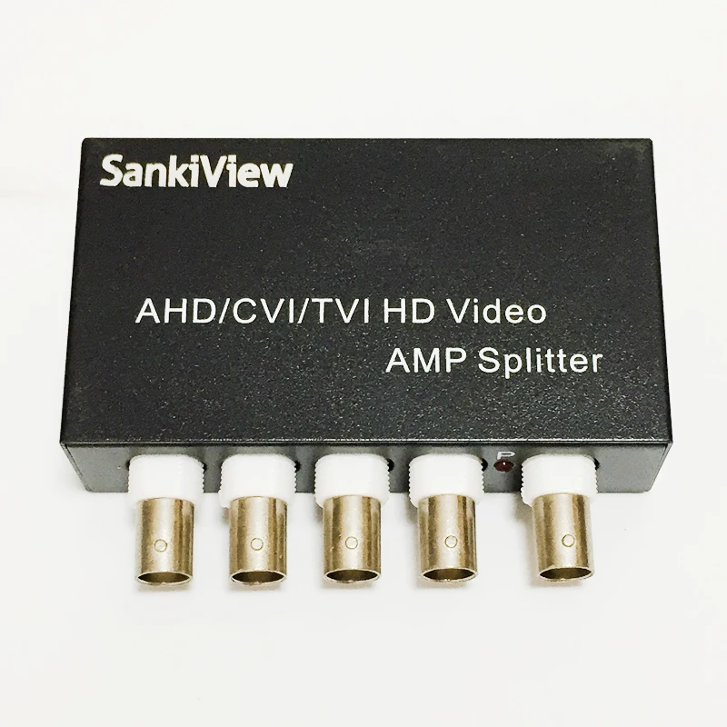 

Mini 1 in 4 Out 8MP 5MP 4MP 3MP AHD CVI TVI CVBS BNC Video Distributor AMP Splitter for Coaxial Analog HD CCTV Security Camera