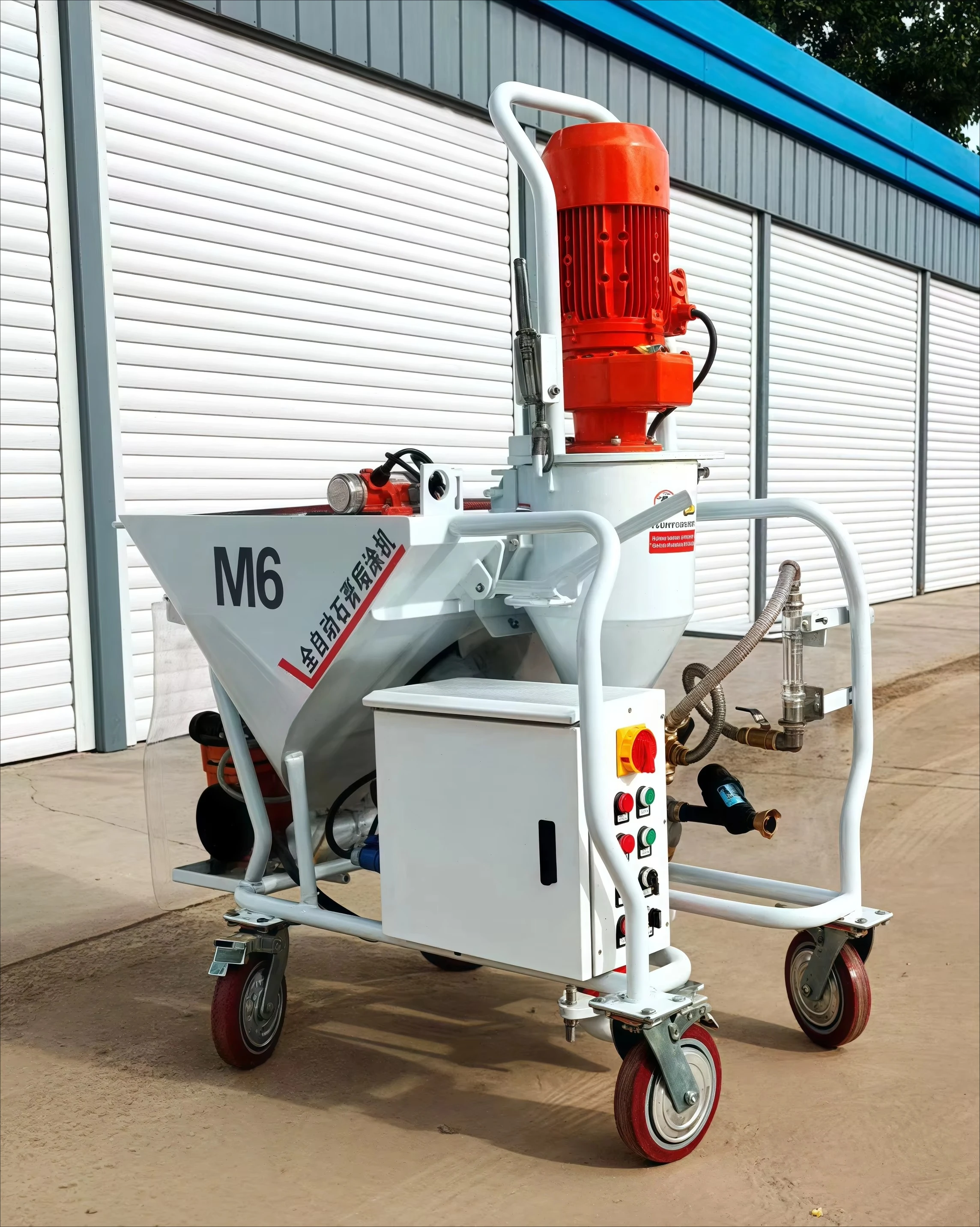 Mortar Sprayer Large Multi-Functional Gypsum Coating Spraying Equipment