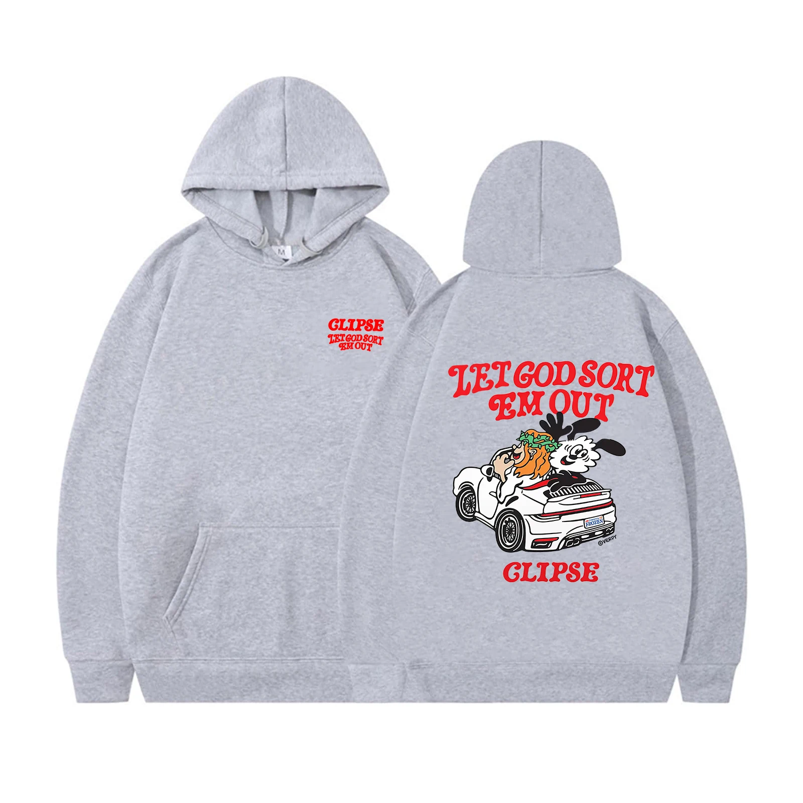 كليبس دع الله فرز Em خارج هوديي كليبس ألبوم جديد هوديي الرجال النساء طويلة الأكمام الشارع الشهير الهيب هوب البلوز الملابس