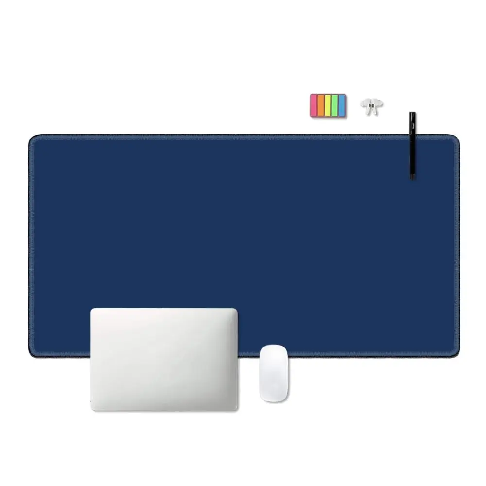 Pure Black Mouse Pad Gaming XL Computer Home New Mousepad Minimalist Desk Mat Office Home Lock Edge Anti Slip Mousepad Mausepad