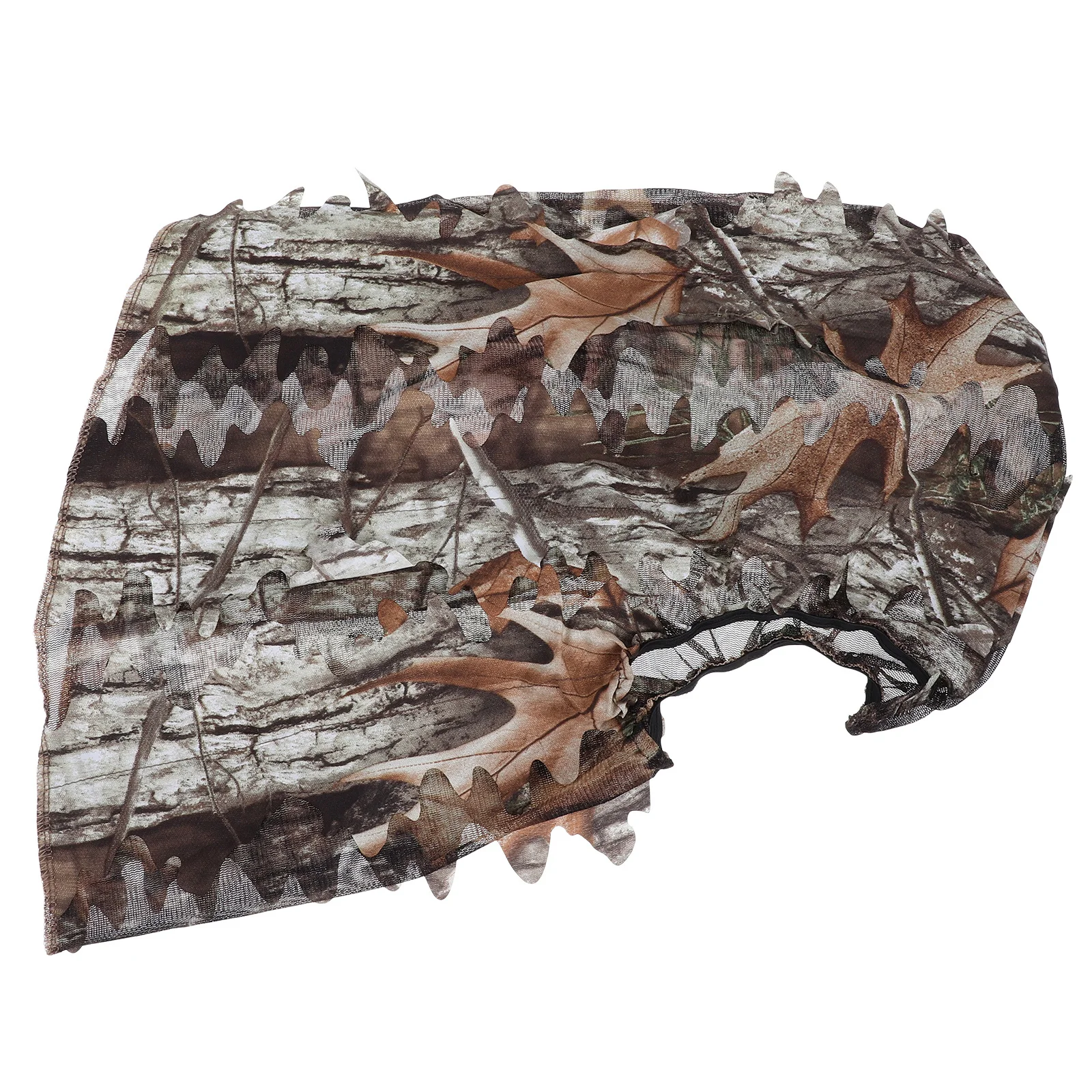 

Camouflage Hunting Face Mask Breathable 3D Leaf Design for Turkey Hunting and Free Size Camouflage Face Mask