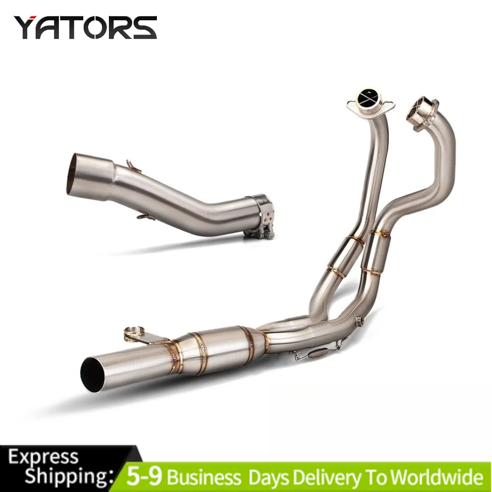 

For Suzuki GSX250 GSX250R 2016-2023 Whole Exhaust System Header Mid Pipe Muffler Exhausts Pipes