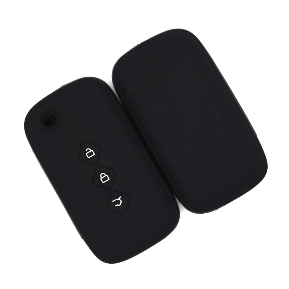 For Car Key Protection Baojun Keychain Accessories 3 Button Key Cover High-quality Materials Non-deformation Practical