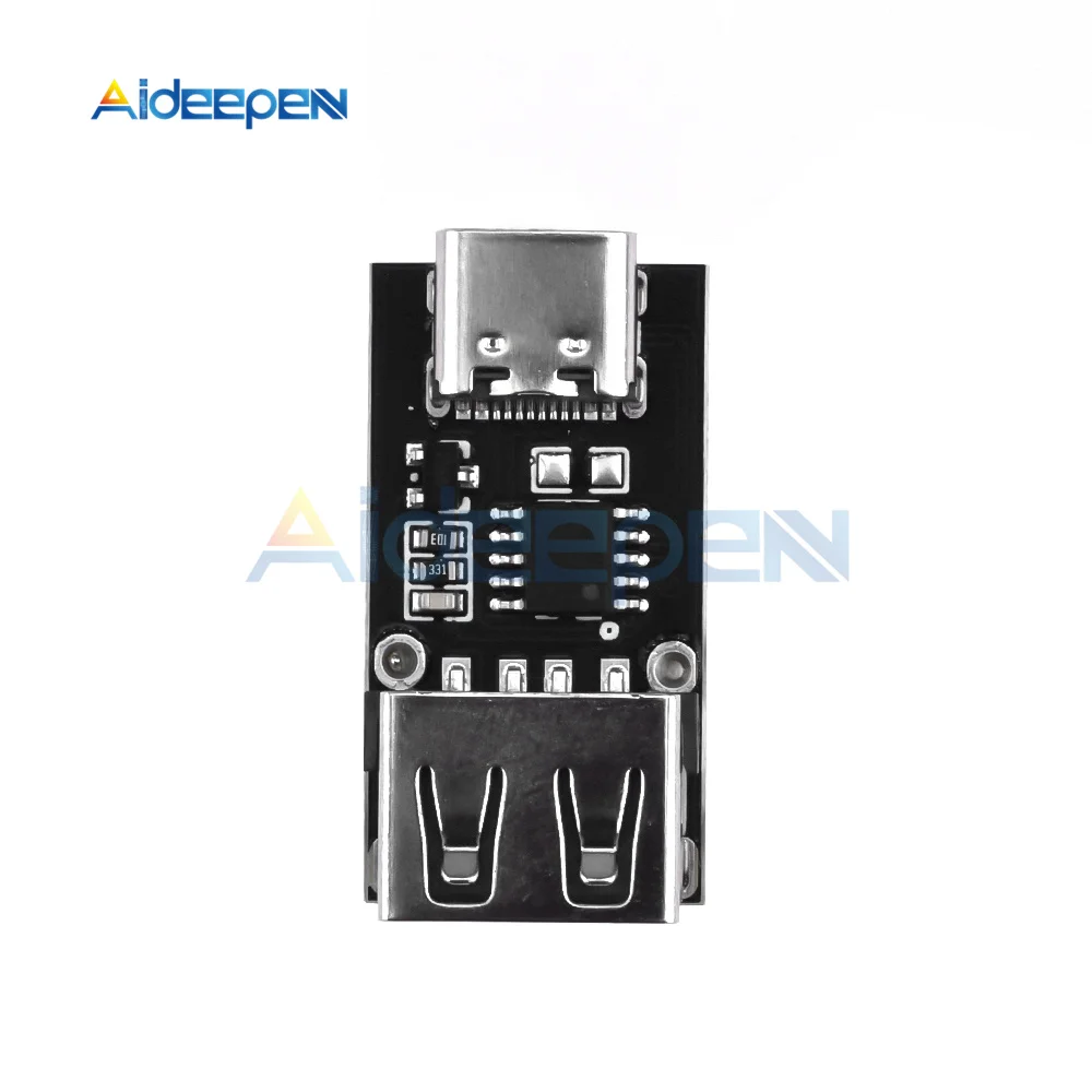 

3A USB PD/QC Decoy Board Fast Charging Trigger Module TYPE-C To USB-A 5V 9V 12V 15V 20V multi protocol Fast Charging Board