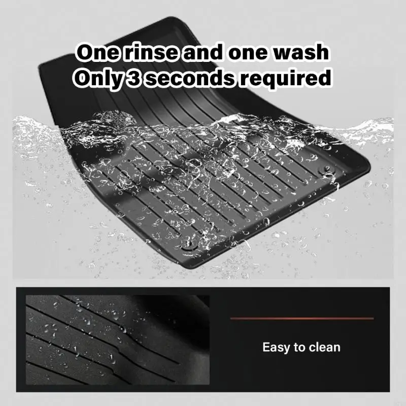 

Car Floor Mats Car Floor Liner 5 Floor Mats Vehicle Interior Liner Mats D7YA