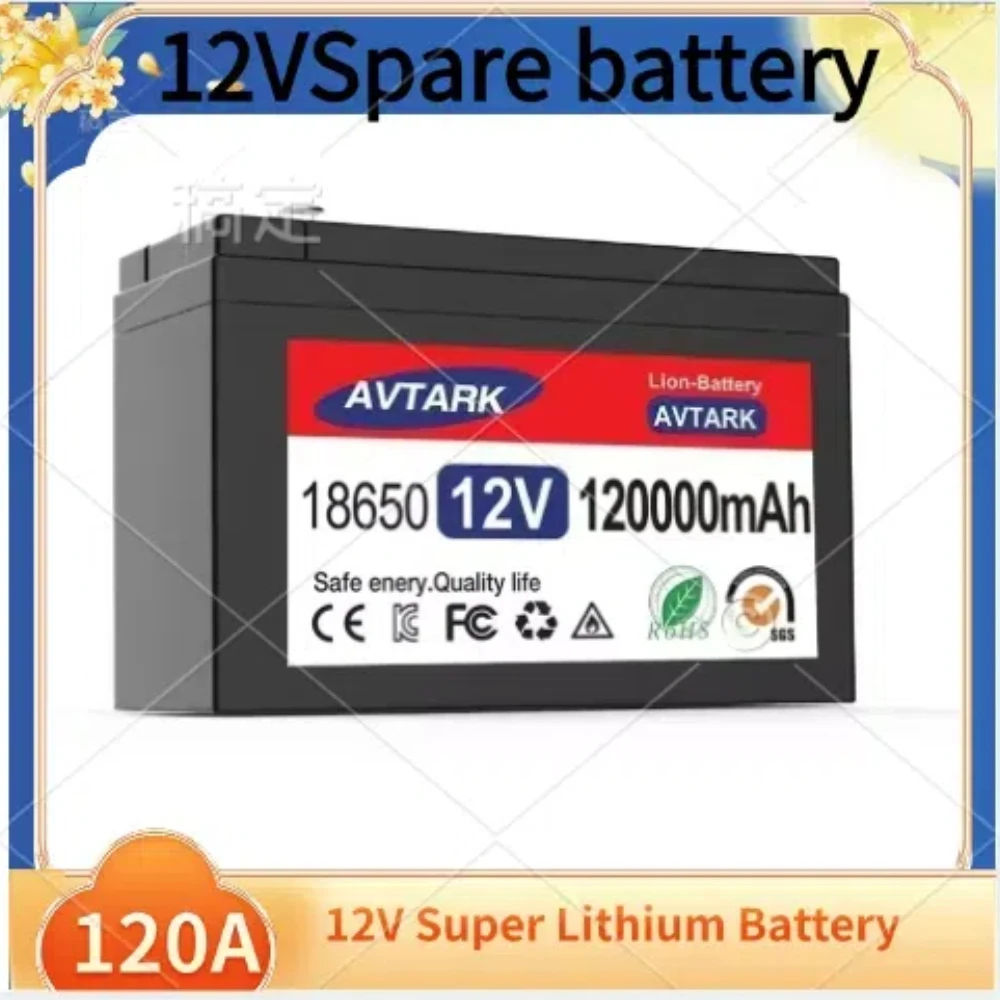 

100%bateria lifepo4 12vPack Lithium Iron Phosphate Batteries Built-in BMS For Solar Boat