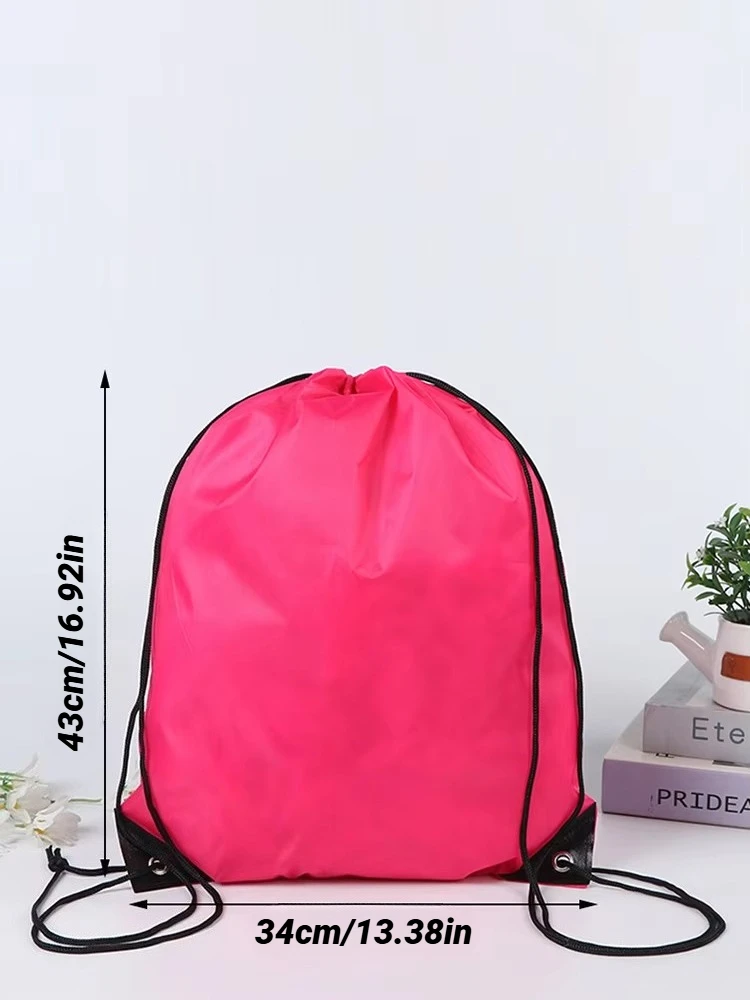 Wasserdichte, faltbare Sporttasche mit Bündeltasche, Kordelzug, Fitness-Rucksack, zum Einkaufen, Wandern, Camping, Schwimmen, für Männer und Frauen, Sporttaschen, Unisex – Detail 4