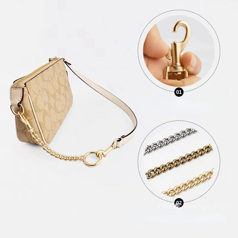 16cm Durable Extension Bag Chain Extension Shoulder Strap Bag Handle Straps Handbag Extension Chain Extend Underarm Bag Strap