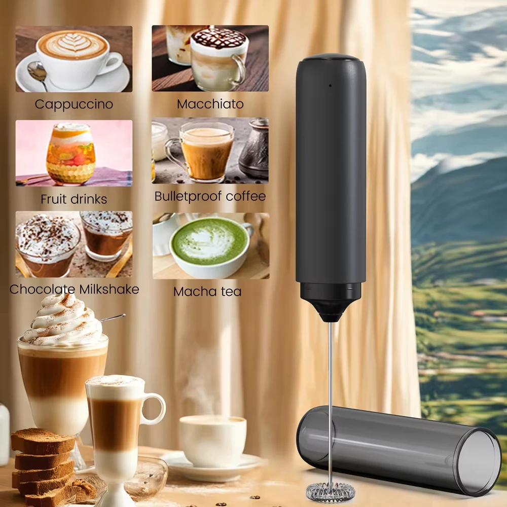 Electric milk frother, milk mi - Electric Milk Frother Handheld ulasan dan harga