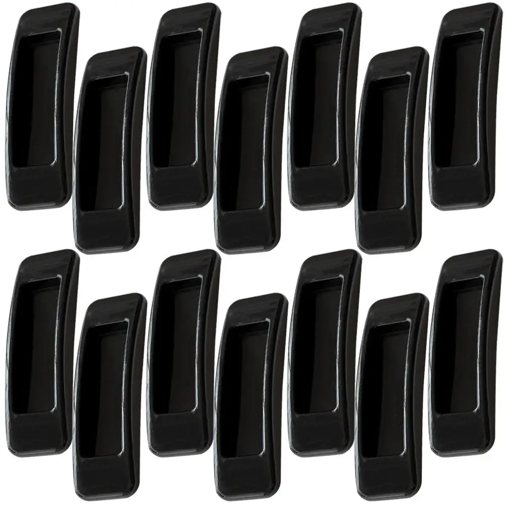 

20 Pcs Adhesive Cabinet H les Pulls Black Color for Doors Drawers Kitchen Furniture Suitable Wood Glass Metal Surfaces Sliding