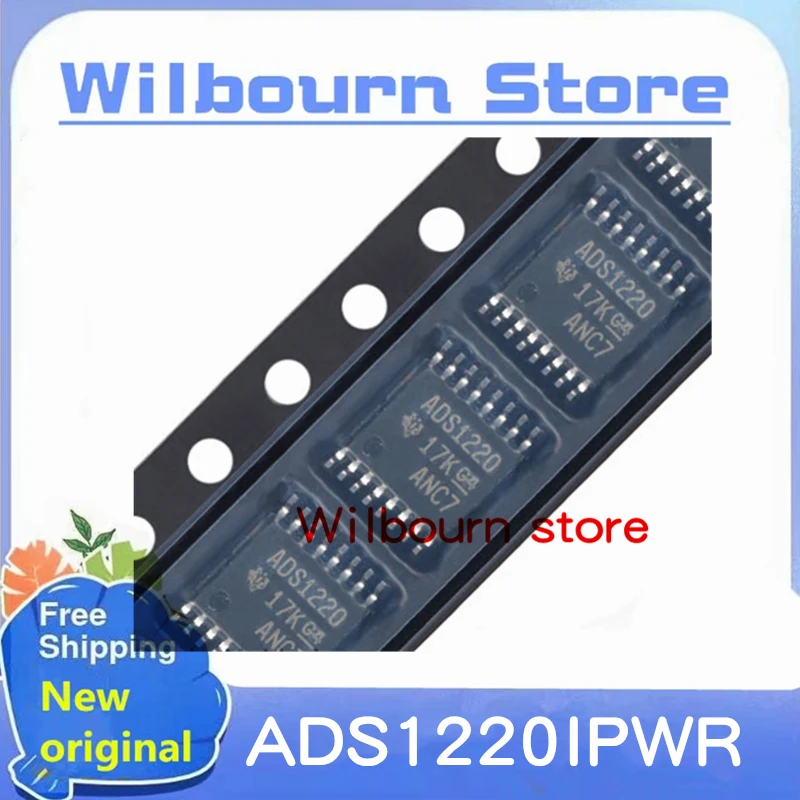 5PCS~10PCS/LOT 100% New ADS1220 ADS1220IPWR ADS1220IPW TSSOP-16 Chipset