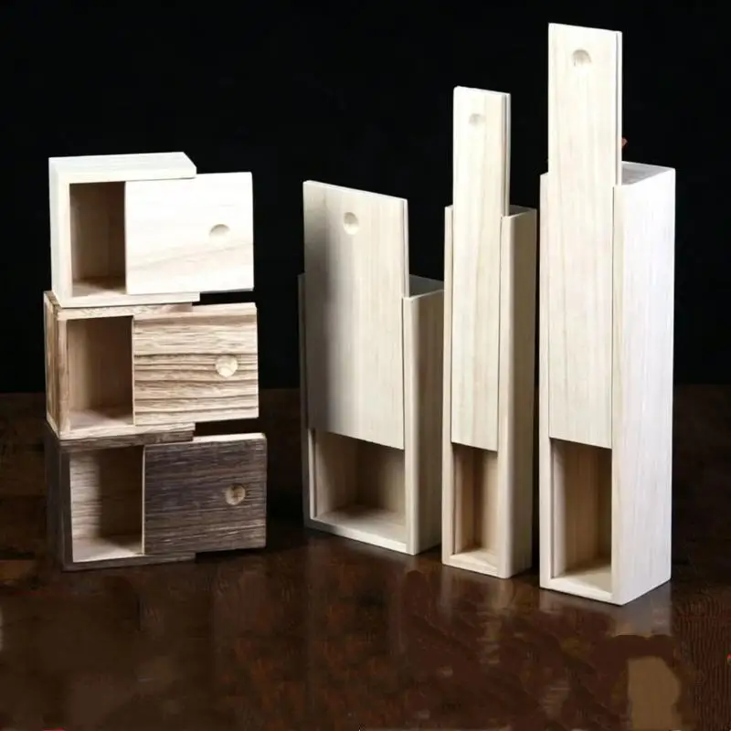 Antike Holz-Schmuckschatulle, Vintage-Uhren-Aufbewahrungsbox, Dekoratives Etui für Kommode, Schminktisch, Heimdekoration, Geschenk für Schmuckliebhaber – Detail 4