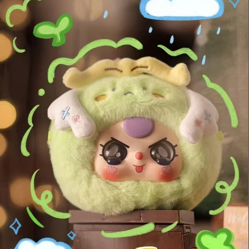 Baby Three Twelve Constellations Series Blind Box Toys Mystery Box Kawaii Vinyl Doll Plush Doll Surprise Toy Christmas Gift