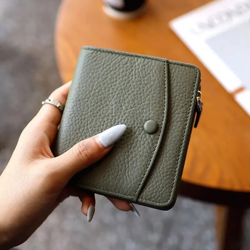 Новый женский кошелек, короткий кошелек большой емкости с несколькими картами, кошелек для монет, держатель для кредитных карт, кошелек Carteras для женщин