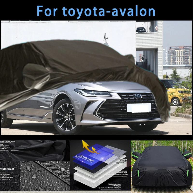 

For toyoya-avalon Outdoor Protection Full Car Covers Snow Cover Sunshade Waterproof Dustproof Exterior Car accessories