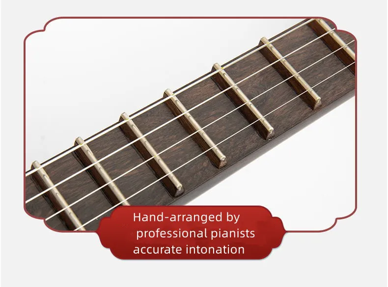 آلة موسيقية تقليدية صينية عالية الجودة من خشب الأبنوس ZHONGRUAN توصية الأداء الاحترافي