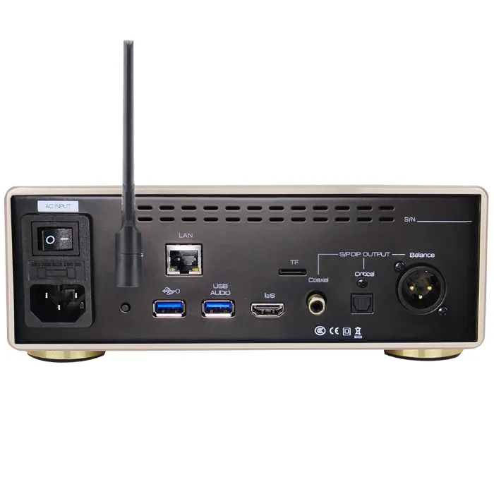 JF MX-PRO Audio Digitaler Plattenspieler Android Desktop-Player Netzwerk WiFi Bluetooth 5.0 USB 32Bit/768KHz DSD512 Russisch-Koreanisches Menü