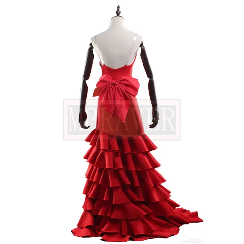 DY20FF 7 파이널 판타지 VII 리메이크 Aerith Gainsborough Aeris Cos 코스프레 의상 파티 크리스마스 할로윈 맞춤 제작 모든 크기25