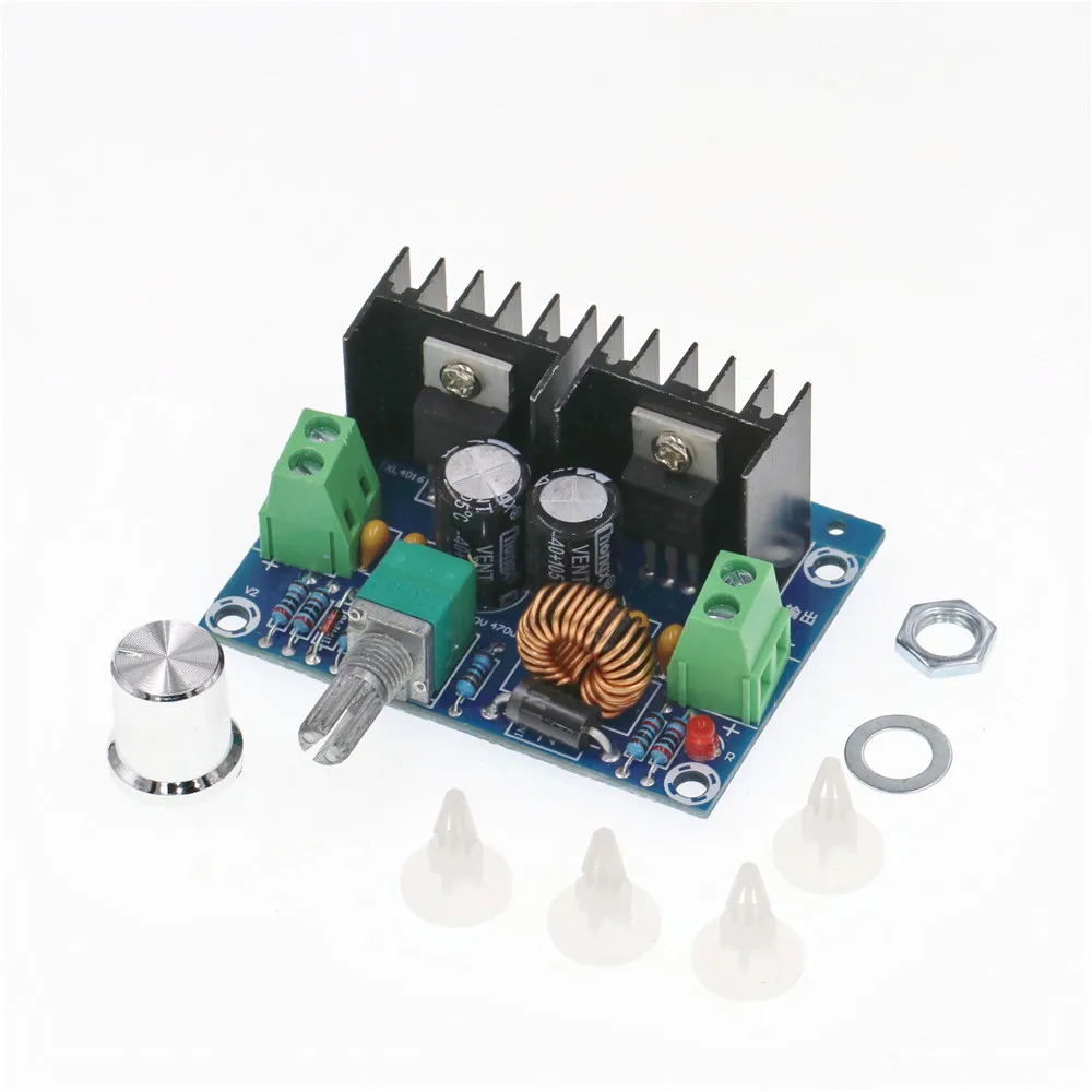 Xh-m401 Dc-dc Step-down module Xl4016e1 High power DC pressure regulator Max 8a With voltage regulator