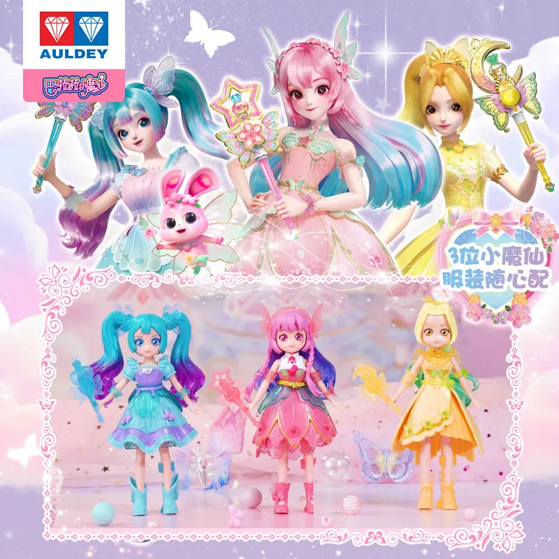 Figura Articulada Popular de AULDEY, Balala the Fairies, Encantadora Pequeña Figura Azul Xiaoyue, Personaje Mágico, Modelo PrettyPosable, Regalos