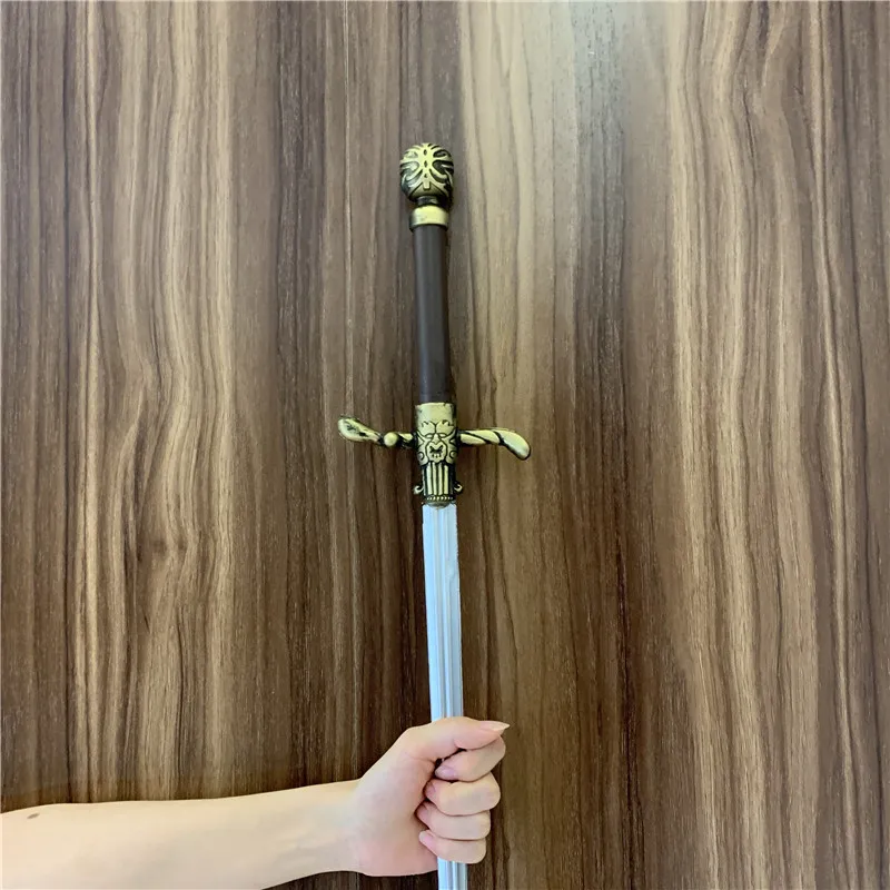 79cm Movie Cosplay Sword Sewing Needle Sword Prop 1:1 Sword Weapon Role Play Gift Safety PU Winter Frost Sword