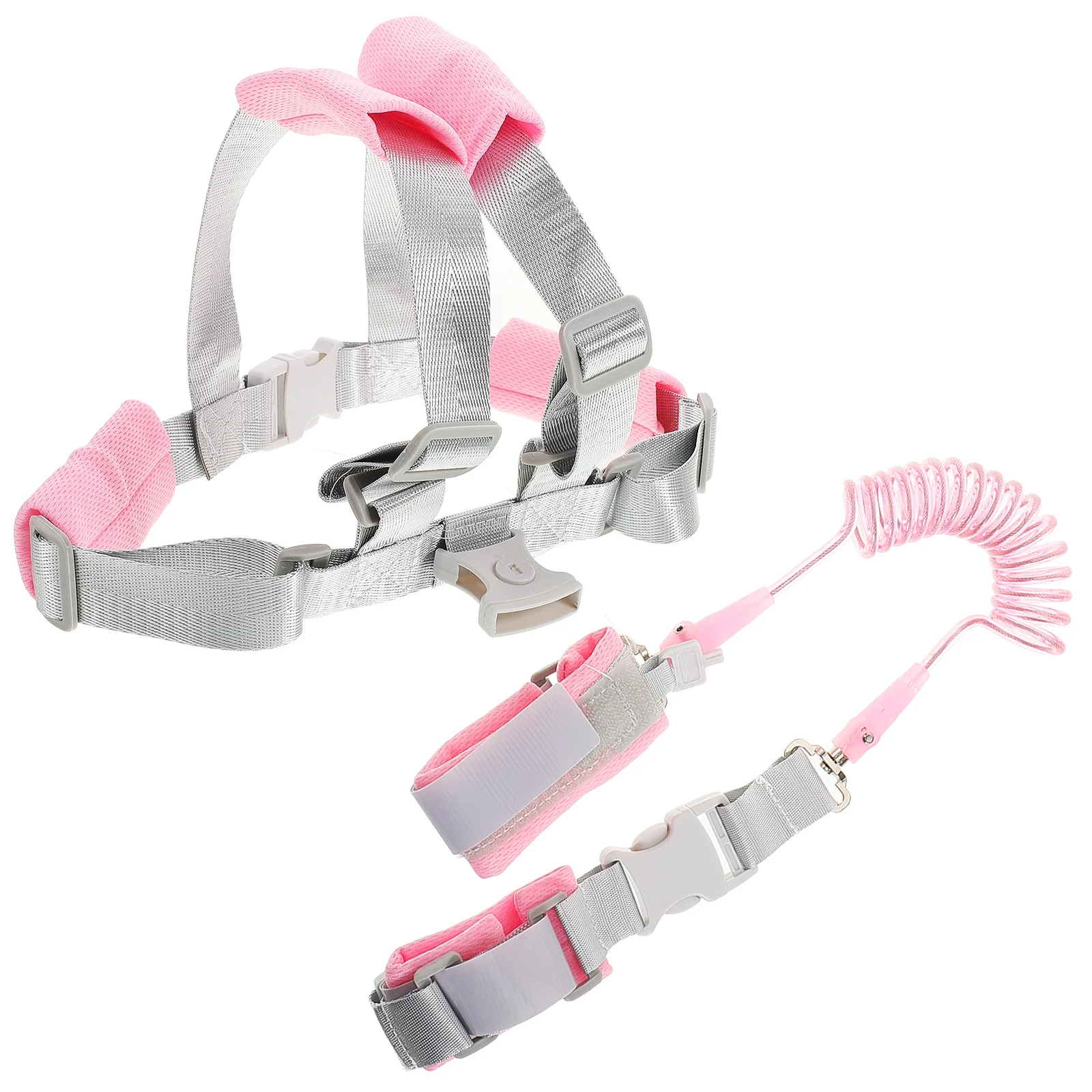

Toddler Baby Anti-Lost Wristband Spring Rope Safety Harness Adjustable Child Leash for Secure Walking Child Leashes for Toddlers