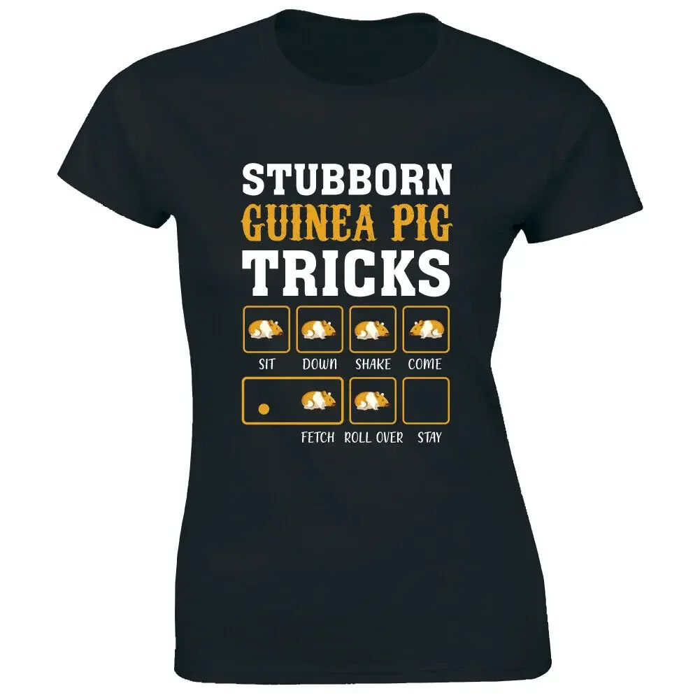 Stubborn Guinea Pig Tricks Funny Women''s T-Shirt Cute Pet Animal Gift Idea