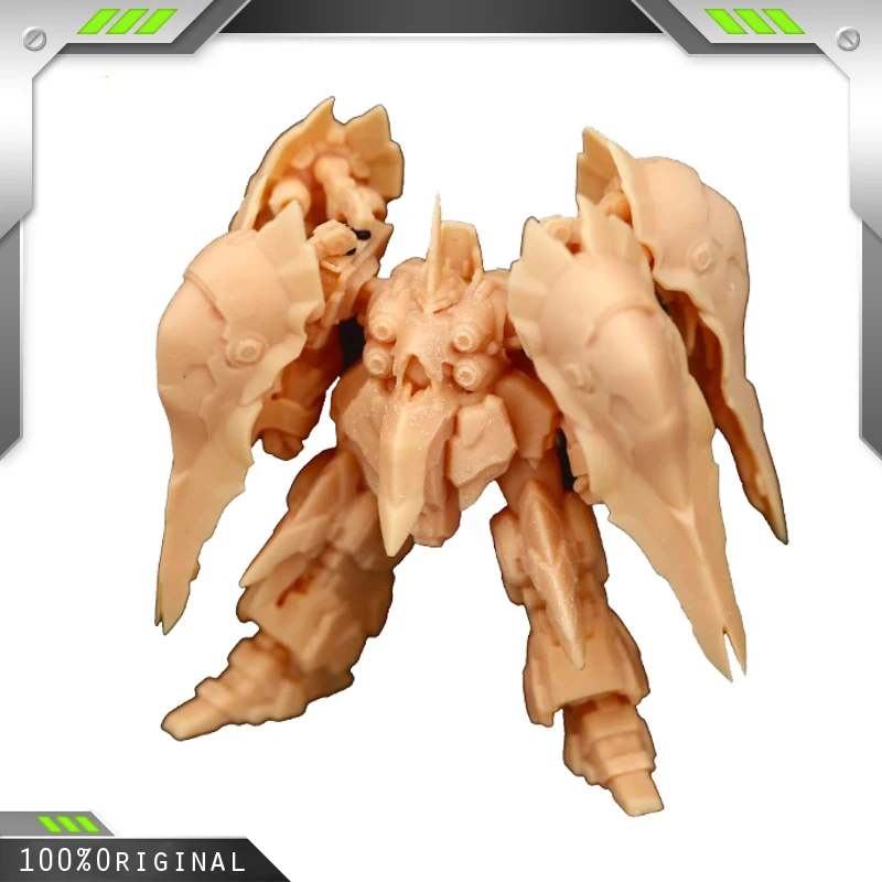 A177 Anime 1/700 NZ-666 Kshatriya Miniature Model White Model Resin Ornaments Assembly Plastic Model Kit Action Toy Figures Gift