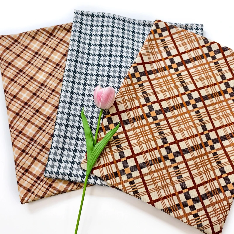 

Хлопковая ткань с героями мультфильмов, плед, вельвет, ручная работа, приятный для кожи, сделай сам, шитье, Ципао, ханьфу, материал одежды, женское летнее платье, ткань